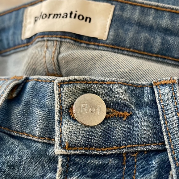 Reformation straight leg high waisted jeans size 25 - Picture 8 of 8